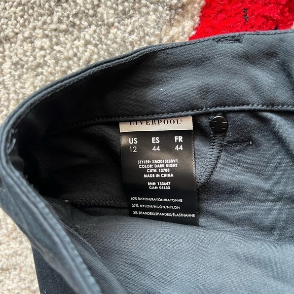 Liverpool Dark Knight Skinny Jeans - Picture 6 of 6